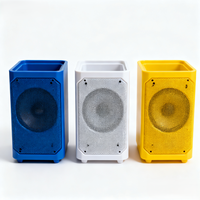 Couvercle audio en plastique personnalisé en usine coque de haut-parleur boîtier d'amplificateur pièces d'injection plastique boîtier d'ampli audio domestique