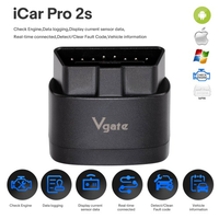 Adaptador Vgate ICar Pro 2S Bluetooth 5,2, actualización de firmware gratuita para IOS, Android, Windows, versión mejorada de ICar Pro