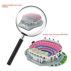 Rompecabezas 3D de Estadio de Fútbol, Modelo de Campo de Fútbol para Armar, Juguete Educativo para Regalo de Fanáticos, Diseño Personalizado del <span class=keywords><strong>Barcelona</strong></span> - Product Image 4