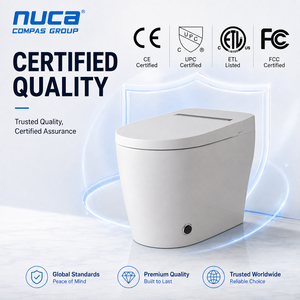 Nuca <span class=keywords><strong>WC</strong></span> intelligent électrique <span class=keywords><strong>japonais</strong></span> <span class=keywords><strong>automatique</strong></span> pour salle de bain, <span class=keywords><strong>cuvette</strong></span> de toilette blanche - Product Image 5