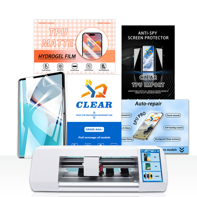 OEM A4 Sheet/12*18cm Privacy Hydrogel TPU Full Screen Protector Ultra-Thin 3D Radian Camera Compatible Anti-Glare Anti-Spy Film
