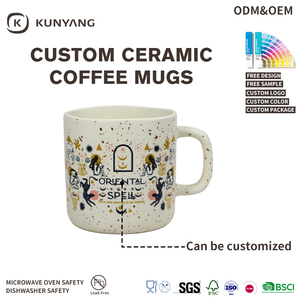 Tazas de Cerámica Vintage de Pared Recta en Oferta, Taza Mate con Logotipo Personalizado, Color, Tamaño y Embalaje, Taza de Cerámica para Café y Leche - Product Image 4