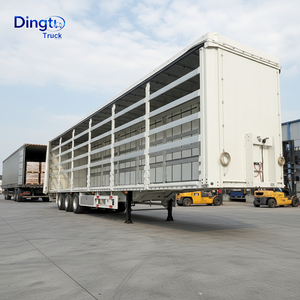 Semirremolque con Lona Lateral de 40/45/53 pies con Puerta Lateral Abatible, Cortinas <span class=keywords><strong>Tautliner</strong></span>, Material de Acero, en Venta - Product Image 2