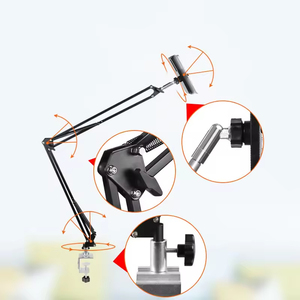 Soporte Flexible de Acero Inoxidable OEM y ODM con Brazo Largo para Teléfono Móvil, Soporte para iPad, Tabletas y Celulares para Uso en la Cama - Product Image 4