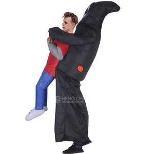 Disfraz Inflable de Halloween para Adultos, Disfraz de <span class=keywords><strong>Esqueleto</strong></span> Fantasma para Hombres y Mujeres, Conjunto para Fiesta de Halloween - Product Image 6