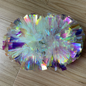 2025 <span class=keywords><strong>Super</strong></span> arc-en-ciel pompons pour Cheerleading approvisionnement direct d'usine pour encourager avec imperméable et résistant à la décoloration et à la décoloration - Product Image 2