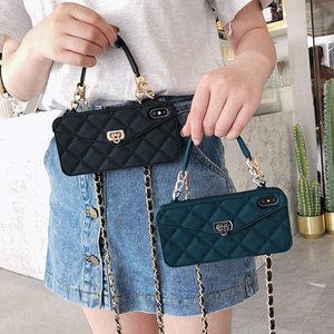 Portefeuille à bandoulière pour <span class=keywords><strong>iphone</strong></span>, mode, longue chaîne, étui pour cartes, XS Max - Product Image 4