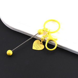 Llavero Mozto Hiano con Forma de Corazón, de Aleación de Zinc, Portátil, Accesorio de Joyería DIY para Regalo o Decoración - Product Image 2