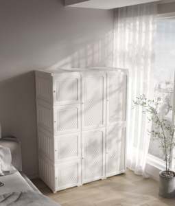安全阿尔米拉衣柜铁柜家具现代衣柜卧室家具钢衣橱柜橱柜 - Product Image 2