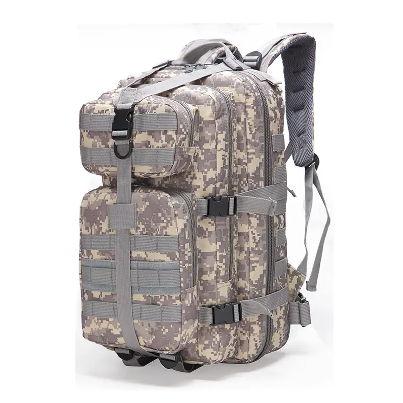 3p camouflage laptop sniper arm assault pack rucksack hiking waterproof 35l tactical range backpack