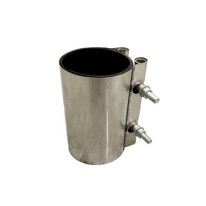 <span class=keywords><strong>Abrazadera</strong></span> <span class=keywords><strong>de</strong></span> Reparación <span class=keywords><strong>de</strong></span> Acero Inoxidable Completa para Tuberías <span class=keywords><strong>de</strong></span> Baja Presión con Superficie Pintada - Product Image 2