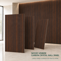 Panneau mural géométrique 3D en charbon de bambou MORLENX pour revêtement intérieur moderne d'hôtels et de maisons