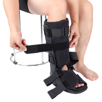 Orthèse de marche courte réglable pour la protection des pieds cassés, en polyester, certifiée CE, prix usine, fournisseur de produits de santé