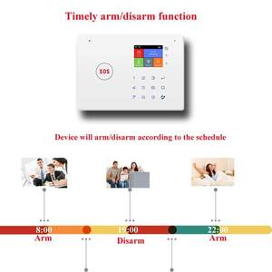 2025 daytech máy chủ bán buôn GSM Wifi hệ thống báo động không dây báo động chống trộm nhà trộm tuya Home an ninh Hệ thống báo động - Product Image 2