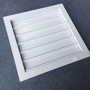 HVAC Ventech disesuaikan dalam ruangan aluminium putih warna gravitasi kisi - Product Image 6