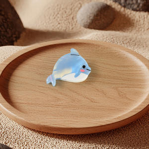 ビーチオーシャンスタイルミニかわいい髪爪ヘアアクセサリーセルロースアセテート髪爪ヘアヘアヘアピンヘッドウェア女の子のための爪クリップ - Product Image 2