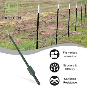 Poteau en T en acier vert à clous de 6 à 10 pieds, prix d'usine en gros, pour clôtures de ferme et de jardin aux États-Unis, clous robustes, clous à clous pour le <span class=keywords><strong>Canada</strong></span> - Product Image 3