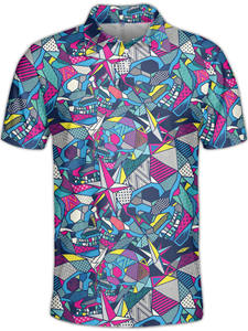 Camiseta Polo de Golf de Verano para Hombre, con Logotipo Personalizado, Estampado de Frutas, Transpirable, de Secado Rápido, Corte Ajustado - Product Image 5