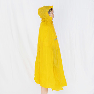 Áo Mưa Chống Nước <span class=keywords><strong>Hi</strong></span> <span class=keywords><strong>Vis</strong></span> Áo Mưa Đi Xe Đạp Áo Khoác Ngoài Trời Tùy Chỉnh Chống Nước Poncho - Product Image 4