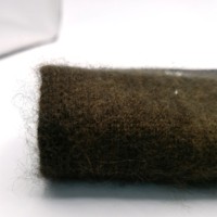 Quantité minimale de commande 1KG hot pick dehair 2/24NM 45% fil de raton laveur 15% laine cachemire fil semblable à la machine à tricoter pour chapeaux écharpes