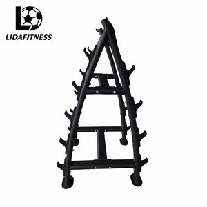 Porta Bilancieri a Doppio Lato per Attrezzature Fitness da Palestra - Product Image 2