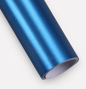 Pegatina adhesiva de cambio de Color sin burbujas de aire satinado supermate de alta calidad, lámina de envoltura de vinilo para coche - Product Image 2