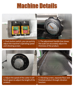 Nueva Línea de Producción Automática de Chinchin, Equipo para Hacer Snacks Motorizado con Máquina de Corte de Alta Capacidad - Product Image 4