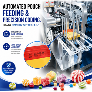 Automatic <strong>Oat</strong> Flakes Oatmeal Pouch with <strong>Sachet</strong> Packing Machine for Whole Grain Granola Muesli Packaging Machine Secondary Packet - Product Image 4