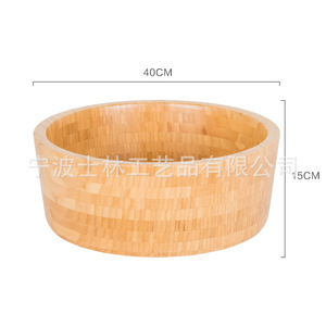 Lavabos y fregaderos de bambú para casas de huéspedes y hoteles que exhiben una belleza natural y rústica; servicios OEM/ODM disponibles. - Product Image 5