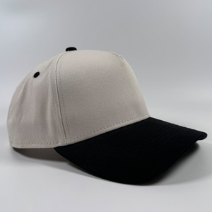 OEM Luxe USA Style Classique 2 Tons <span class=keywords><strong>Snapback</strong></span> Caps Haute Couronne Coton Adultes Extérieur Baseball Chapeaux Vierge 5 Panneau a Cadre <span class=keywords><strong>Snapback</strong></span> - Product Image 4
