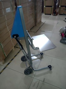 New Style Portable Forklift Load Capacity 120 kg Hand Winch <strong>Manual</strong> <strong>Stacker</strong> - Product Image 3