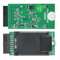 Adaptador de marco XGECU EMMC BGA153 BGA169 con 11.5*13 10*11 12*16 para programador T48 V2.0, soporte de sonda de doble cabezal, contacto fiable