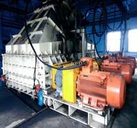 Concasseur à double rouleau denté avec moteur AC contrôlé par PLC, capacité conçue, pièces en fonte d'acier à haute teneur en manganèse pour utilisation minière