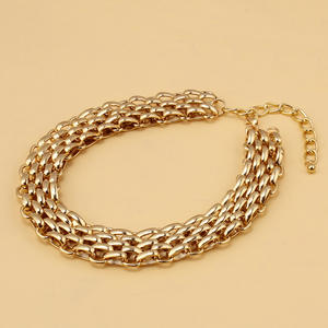 Fashion Chains <b>Necklace</b> Zinc Alloy Chunky Chain <b>Statement</b> Jewelry For Women Fashion Accessories Yiwu Origin - Product Image 4