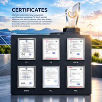 Station d'alimentation portable au lithium 80000mAh 300W avec panneau solaire pour la randonnée en extérieur