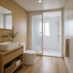 Maison conteneur moderne extensible avec espace de vie élargi, bâtiment modulaire préfabriqué pour chambres d'hôtes de jardin - Product Image 3