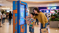 Kiosque numérique interactif à écran tactile sur pied pour publicité intérieure, promotion de marque, animation de texte pour aéroports et centres commerciaux