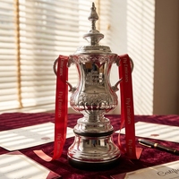 Trophée de football FA Cup 2026 personnalisé, toutes tailles (18cm, 32cm, 44cm, 60cm) – Le meilleur trophée de grande taille