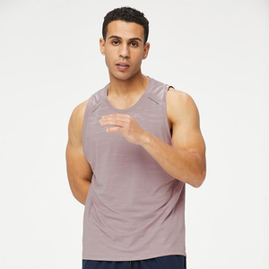 เสื้อกล้ามออกกำลังกายคุณภาพสูงสำหรับผู้ชาย ระบายอากาศได้ดี แห้งเร็ว ไร้ตะเข็บ เหมาะสำหรับวิ่งและฟิตเนส - Product Image 3