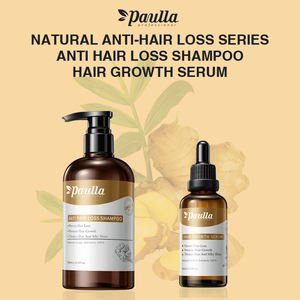 Private Label <strong>Wholesale</strong> Anti Hair Loss Organic Plant Extract Ginger Hair Shampoo and Conditioner Set for Hair - Product Image 6