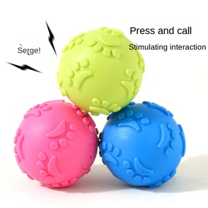 Jouet pour chien écologique de style dessin animé, jouet à mâcher en latex pour animaux de compagnie, émettant des sons - Product Image 4
