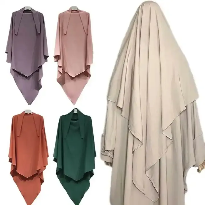 CMX778イスラム教徒の女性のための最新のスタイリッシュなヒジャーブイスラム服ヘッドショールKhimarHijab