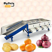 Mijn automatische knoflook sorteermachine, fruit- en aardappelsorteermachine, dadelwas- en sorteermachine