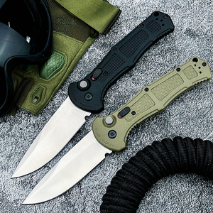 Couteau tactique de chasse en plein air BM 9070, lame multi-types D2, manche en fibre de nylon, couteau pliant de camping, couteau de poche EDC, multi-outils personnalisé - Product Image 4