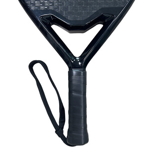 Raqueta de Pádel Profesional de Fibra de Carbono 12K, Forma de Diamante, Alto Rendimiento, Ligera, Portátil, con Funda de EVA, para Tenis de Playa - Product Image 2