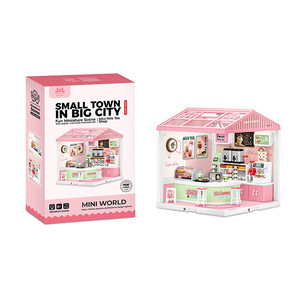 Trẻ Em Của DIY Handmade Nhà Ánh Sáng Xây Dựng Khối Cảnh 3D Câu Đố-Trẻ Em Của Giáo Dục Lắp Ráp Đồ Chơi Quà Tặng - Product Image 5