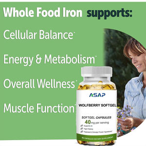 Supplement Chinese 20:1 Wolfberry <span class=keywords><strong>Goji</strong></span> Bessenfruit Extract Biologische Wolfberry Softgel - Product Image 2