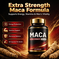 OEM Maca-Wurzel-Kapseln für Männer, Kräuterergänzungsmittel zur Verbesserung der männlichen Leistungsfähigkeit, Steigerung der Stärke, Vitalität und Energie, Natürlich GMP-zertifiziert