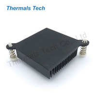 Dissipateur de chaleur extrudé par CPU de pont nord et sud de vente standard avec 40*40*10mm