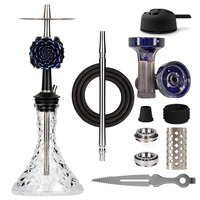 Ensemble complet de chicha de style bar, modèle MIG « préféré des influenceurs », grande unité en acier inoxydable pour usage domestique